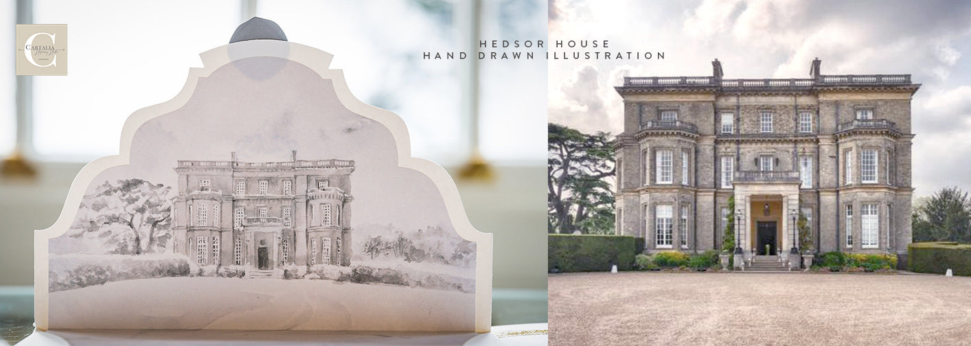 Hedsor House Venue Drawing