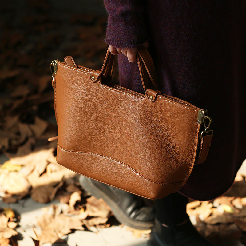 Leather Brown Handbag