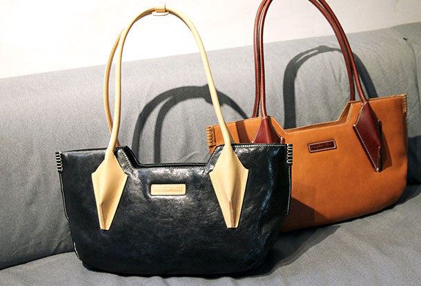 Handmade handbag purse shopper leather bag purse shoulder bag for wome