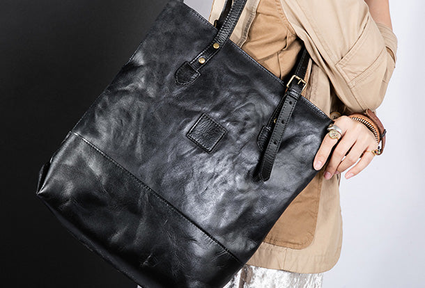 Handmade Genuine Leather Handbag Tote Purse Handbag Shoulder Bag Purse