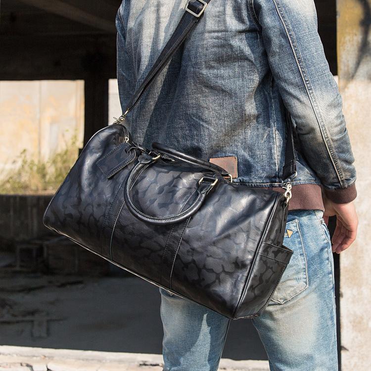 mens black side bag