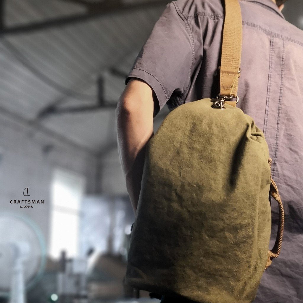 men's shoulder sling bag