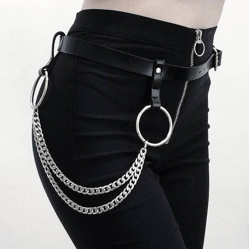 black jeans with chains mens