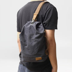 men's canvas sling bag