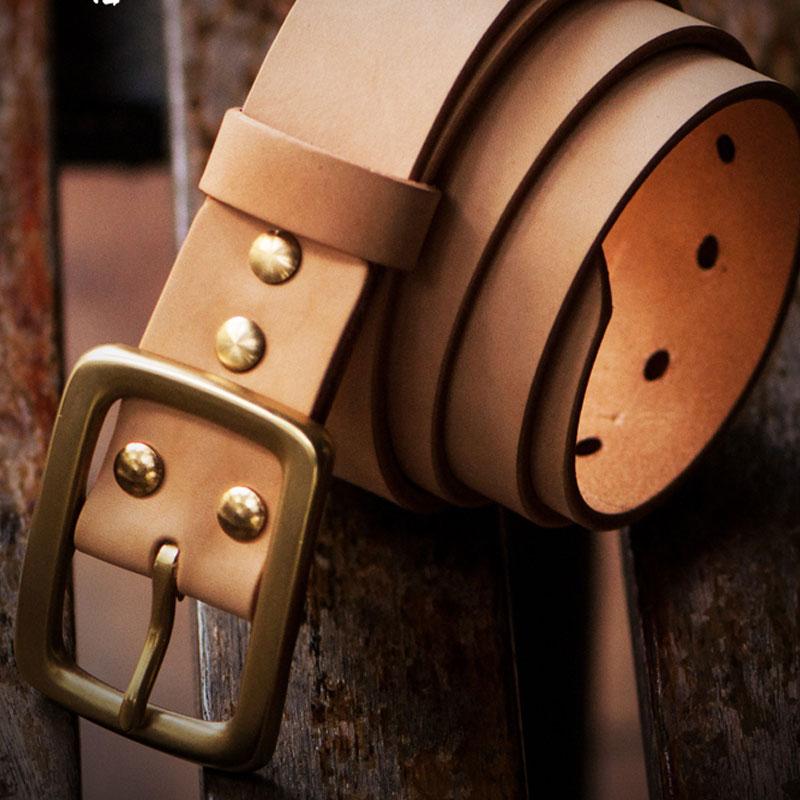Handmade Leather Mens Belts Custom Cool 
