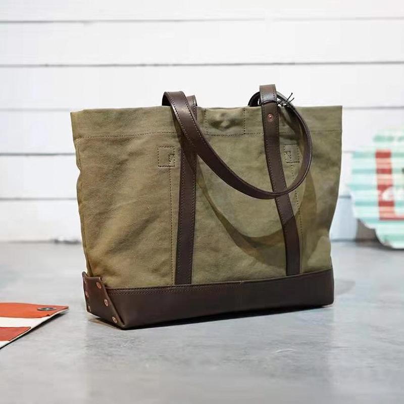 mens canvas shoulder bag