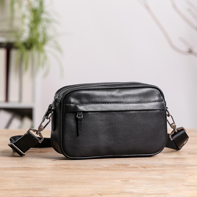 black courier bag