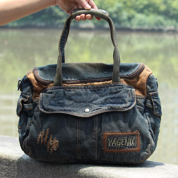 denim side bag