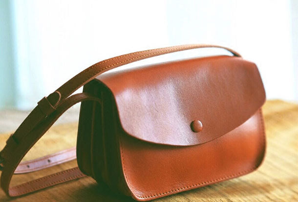 Handmade Leather phone purse organ for women crossbody bag leather sho