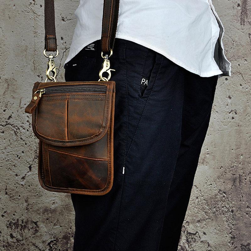 man bag leather small