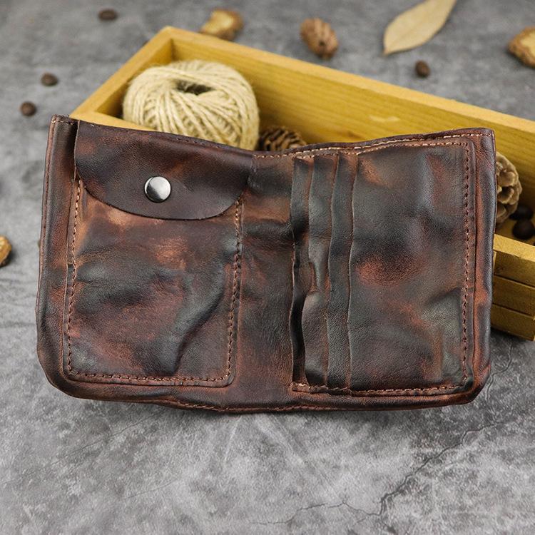 mens leather billfold