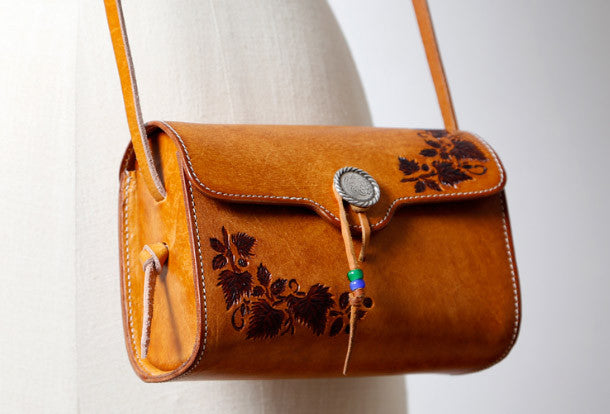 leather shoulder bag women's