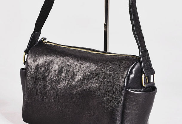 Genuine Leather Messenger Bag Chest Bag Sling Bag Crossbody Bag Travel