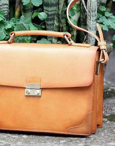 vintage leather messenger bag for women