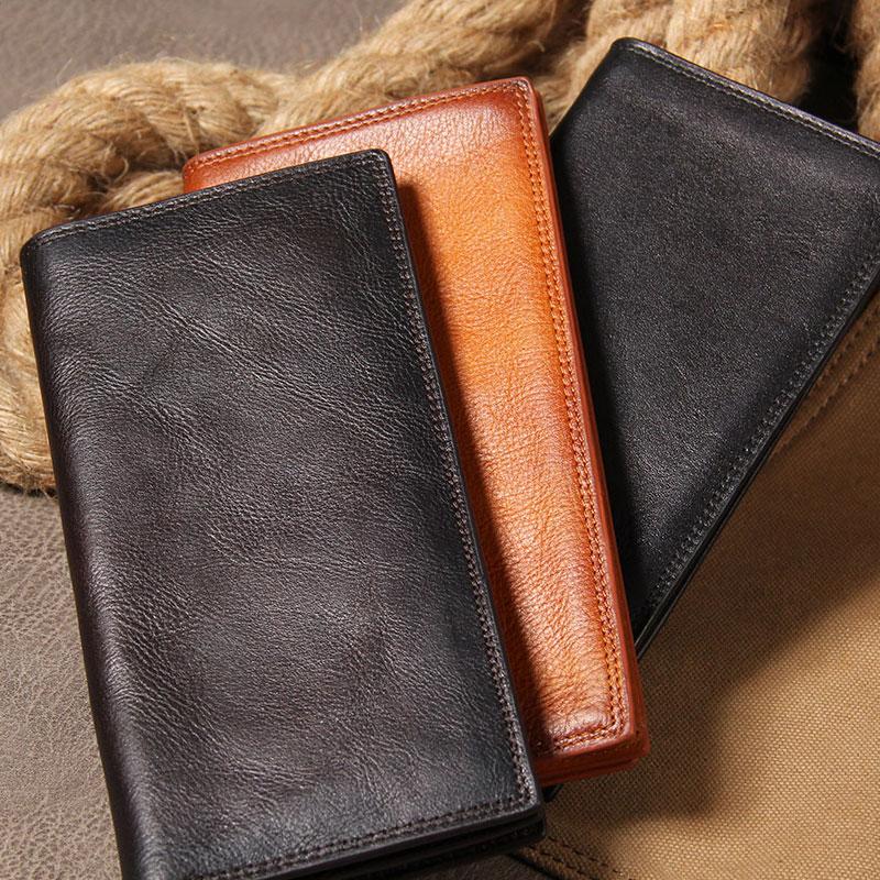 Cool Leather Mens Long Leather Wallet Bifold Slim Wallet For Men 2 2048x2048 ?v=1571318183