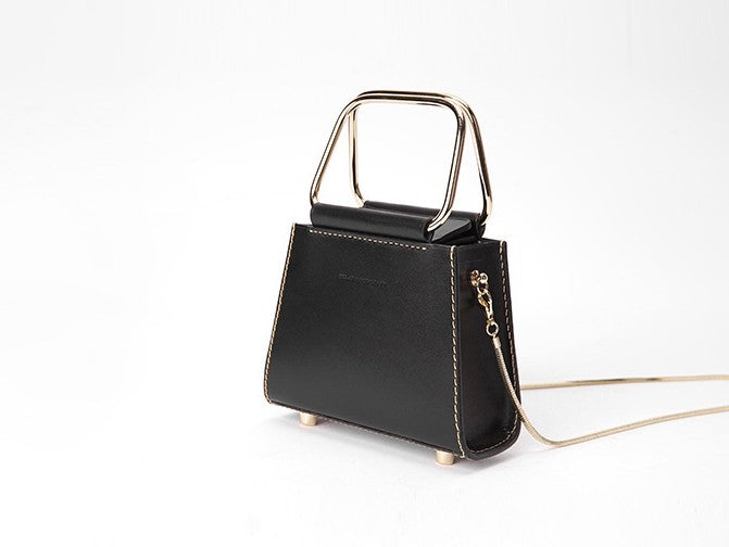 Cute Leather Womens Mini Chain Purse Handbag Chain Shoulder Bags for W