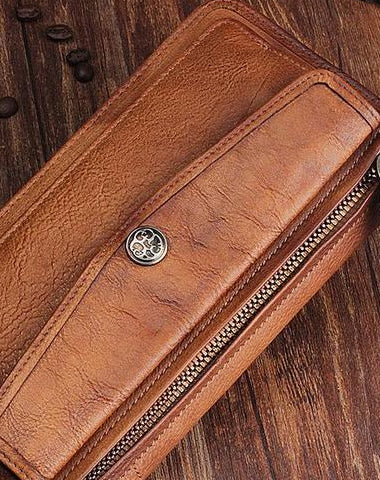 Top leather zipper Long Wallet … curated on LTK