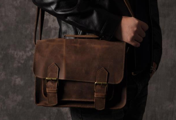 men's messenger bag with laptop sleeve