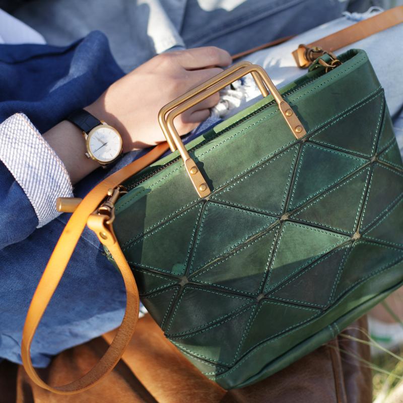 dark green purses