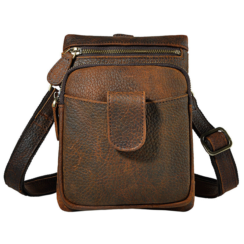 Leather Mens Belt Pouch Waist Bag BELT BAG Shoulder Bag For Men