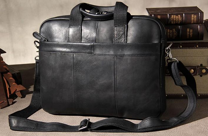 Cool Leather Mens Briefcase Shoulder Bag Handbag Work Bags Business Ba