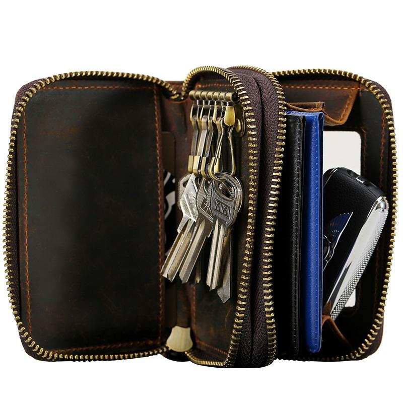 leather key wallet