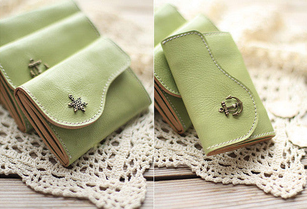 Leather Frog Coin Purse