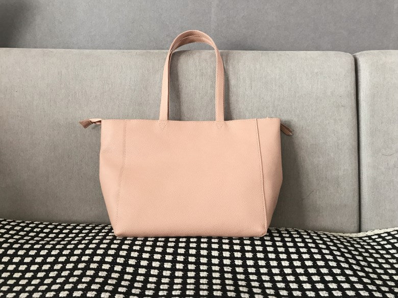 pink tote purse