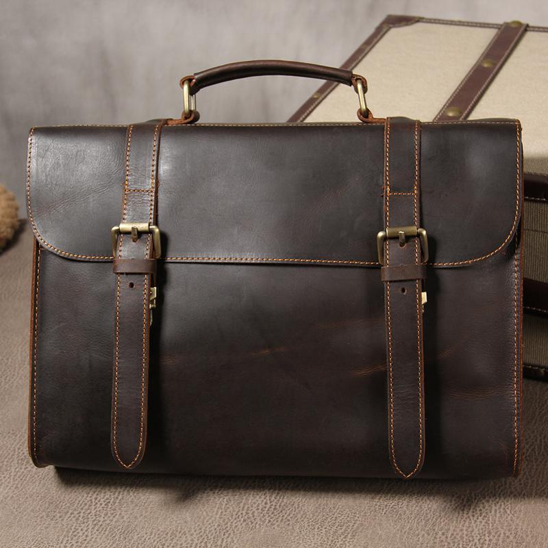 work bag mens leather