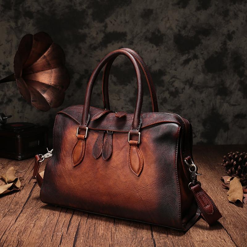 leather handbag purse
