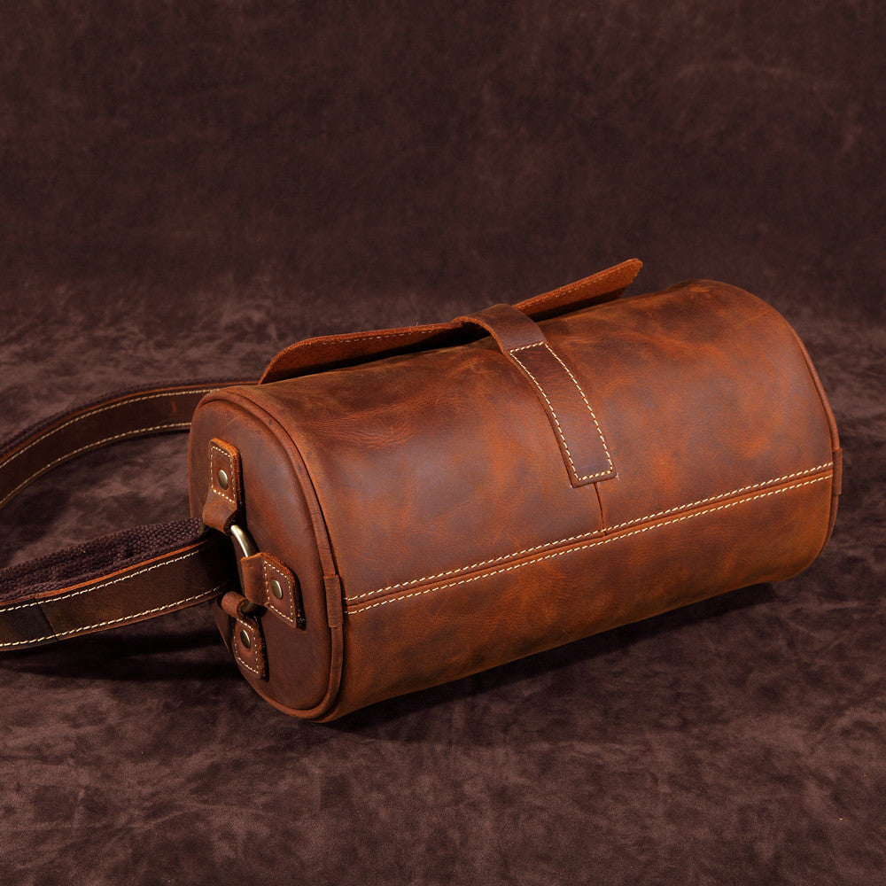 leather messenger bag for men