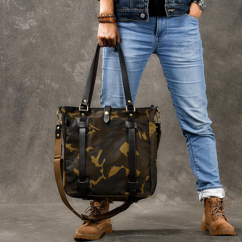 Men's Luxury Leather Tote Bag | semashow.com