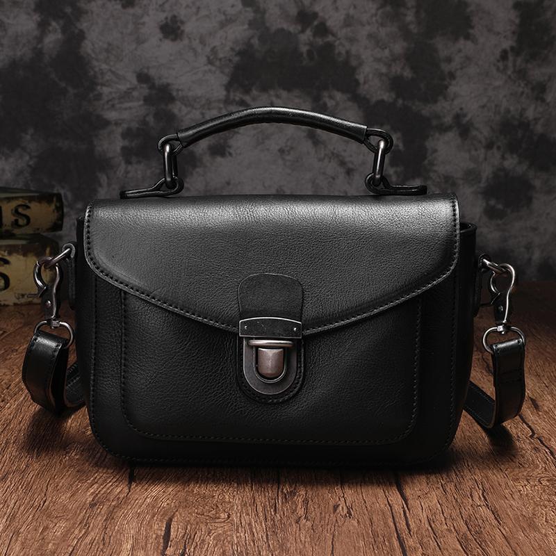 small black satchel