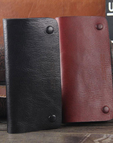 mens large leather wallet