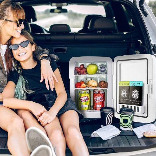 Subcold Ultra 10L mini fridge with multiple power options for car, caravan and outdoor adventures