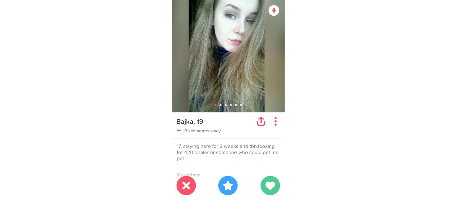 Tinder 420 What does