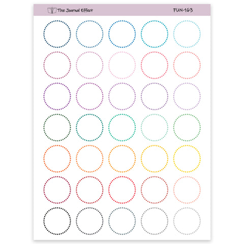 Weekly Habit Tracker Table Sticker