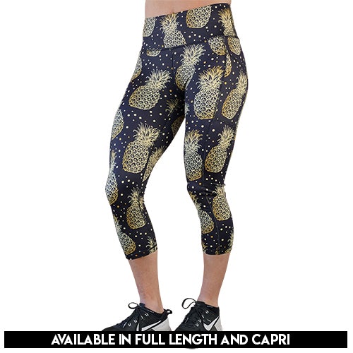 Color Splash Skull Women’s Capri Leggings (AOP)