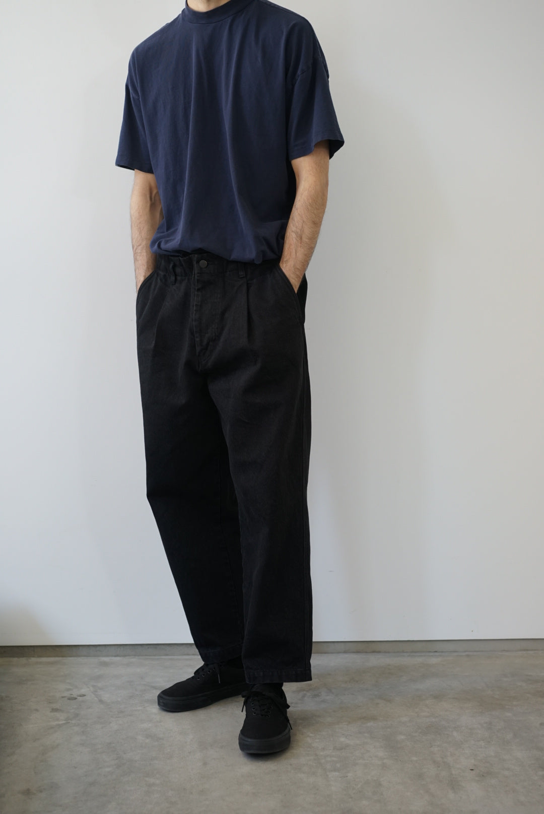 kontor DENIM TAPERED PANTS-connectedremag.com