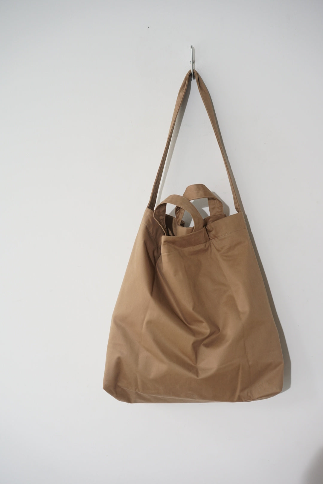 KON-GD02223 / BRUSHED COTTON BIG TOTE – style department_