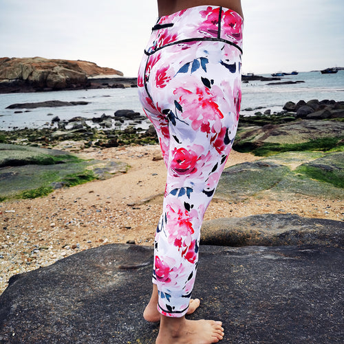 SOLOCOTE Girls Floral Printed Athletic Leggings For Running, Yoga, And Gym  Workouts Active And Comfortable 4t Athletic Pants 230815 From Zhi08, $20.24