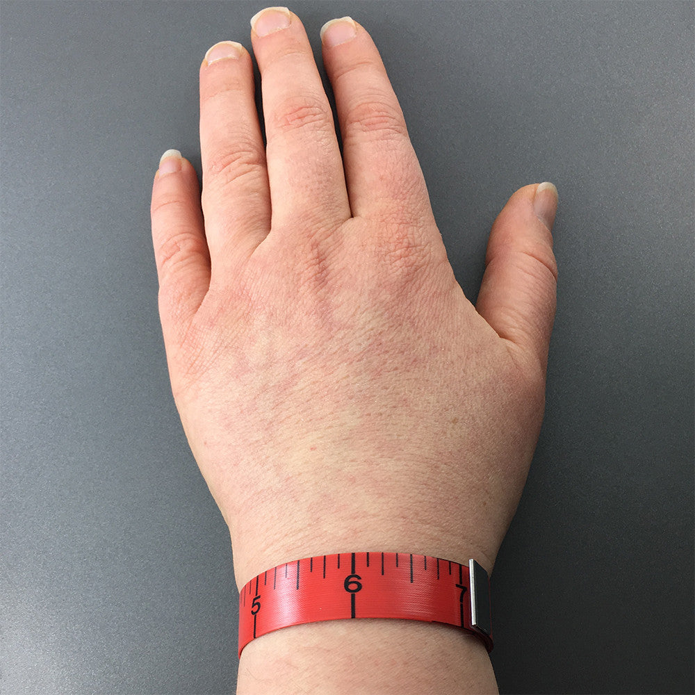 Bracelet wrist measurement