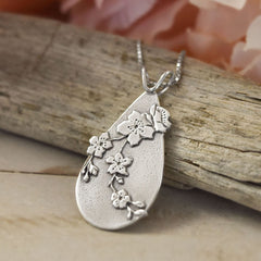 Apple Blossom Pendant from Beth Millner Jewelry