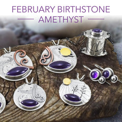 February Amethyst Birthstone Collection