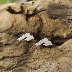 Lake Superior Post Earrings from Beth Millner Jewelry