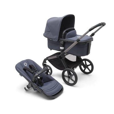 bugaboo Poussette Butterfly complete Black/Stormy Blue