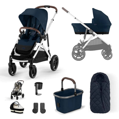 Cybex Balios S Lux + Cloud T Luxury Bundle - Ocean Blue