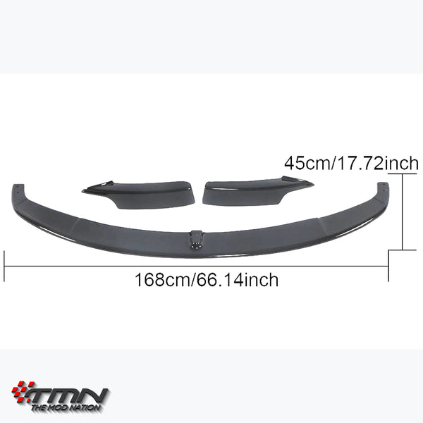 カーボン フロントリップスポイラー, BMW 4 シリーズ, F32/ F33/ F36