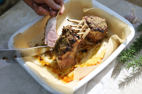 roast rack of lamb