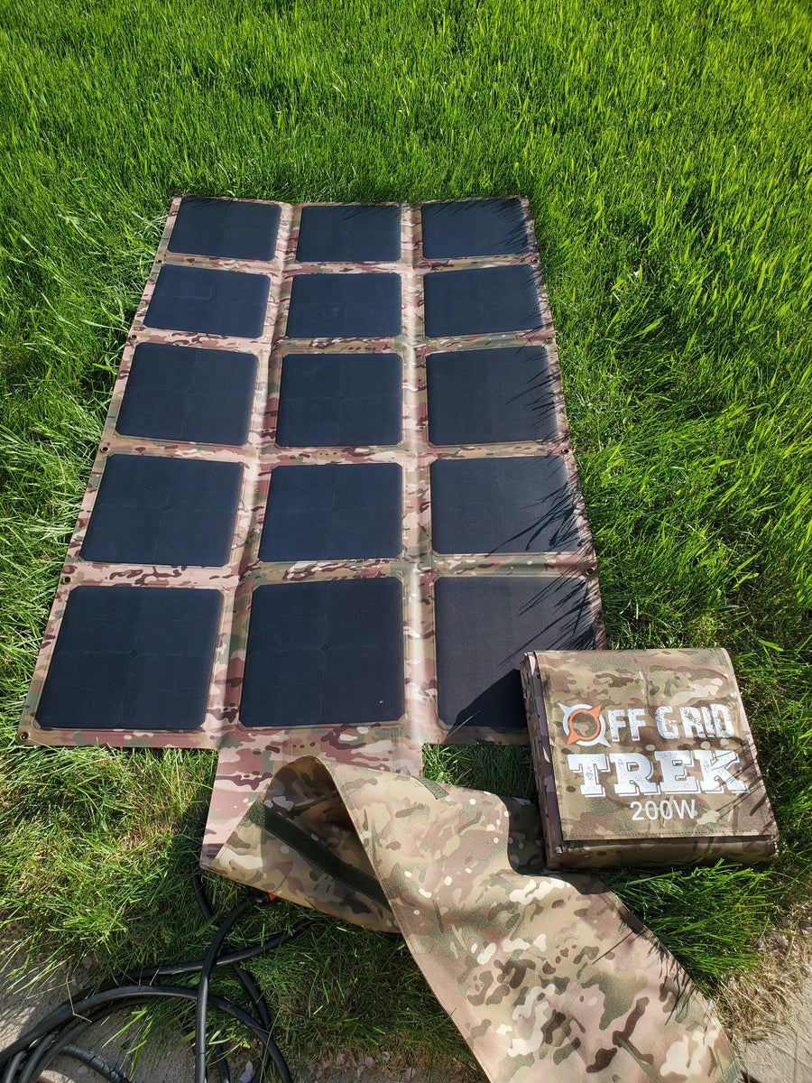 200W Solar Blanket 23.5% efficiency rating 13.6lbs NO US SALES TAX